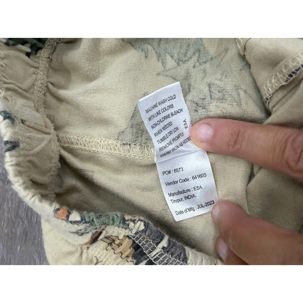 Lazy One Sasquatch Pajama Lounge Pants Unisex Size Small